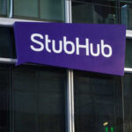 StubHub sign displayed on a building exterior