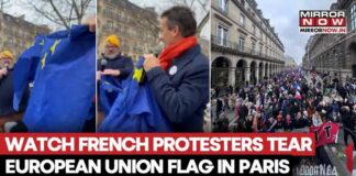 'Long Live France', Huge Frexit Rally Rocks Macron
