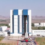 China's Shenzhou 23 crew's rocket rolled out to the launch pad