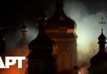 WATCH: Kyiv's Ancient Pechersk Lavra Damaged by Fire Following Large-Scale Russian Attack | APT