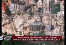Search-and-rescue efforts continue after 2 earthquakes in Venezuela