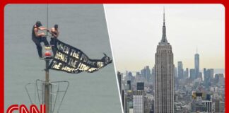 Love at 1,454 ft: Climbing duo arrested after Empire State Building proposal