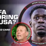 ‘THEY ARE MAKING UP RULES!’ 😳 Craig Burley on FIFA suspending Balogun’s red card | SportsCenter