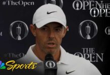 Rory McIlroy calls out Bryson DeChambeau's penalty reaction at The Open Championship | NBC Sports