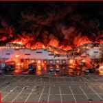Ukrainian drones attacked Tambov region: a logistics center caught fire