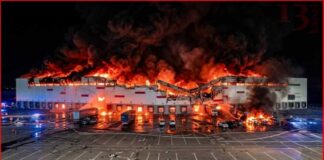 Ukrainian drones attacked Tambov region: a logistics center caught fire