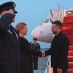 Zelenskyy arrives in US to meet with Trump and attend Lindsey Graham's funeral