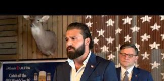 Republican nominee for Texas' District 23 Brandon Herrera met with supporters in San Antonio