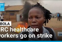 DR Congo's healthcare workers go on strike as Ebola epidemic spreads • FRANCE 24 English