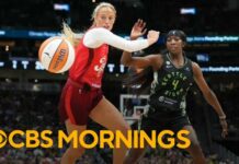Indiana Fever guard Sophie Cunningham reignites WNBA debate over trans athletes