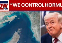 US controls Strait of Hormuz, not Iran, President Trump says