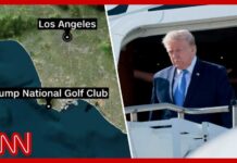 Armed man arrested at LA golf course Trump was headed to