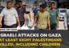 Israeli attacks kill at least eight Palestinians across Gaza despite ceasefire