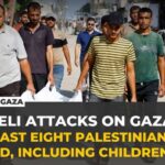 Israeli attacks kill at least eight Palestinians across Gaza despite ceasefire